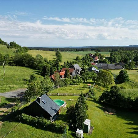 Ferienhaeuschen Blessberg Villa Schalkau Exteriör bild