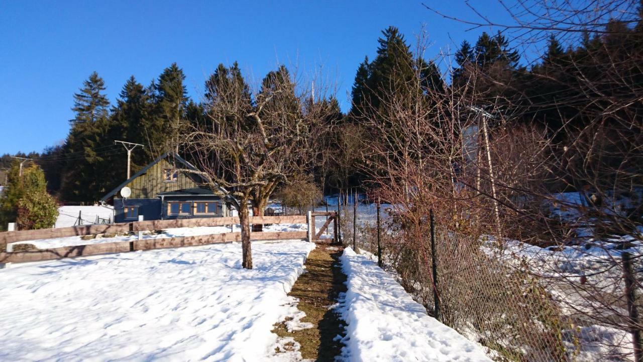 Ferienhaeuschen Blessberg Villa Schalkau Exteriör bild