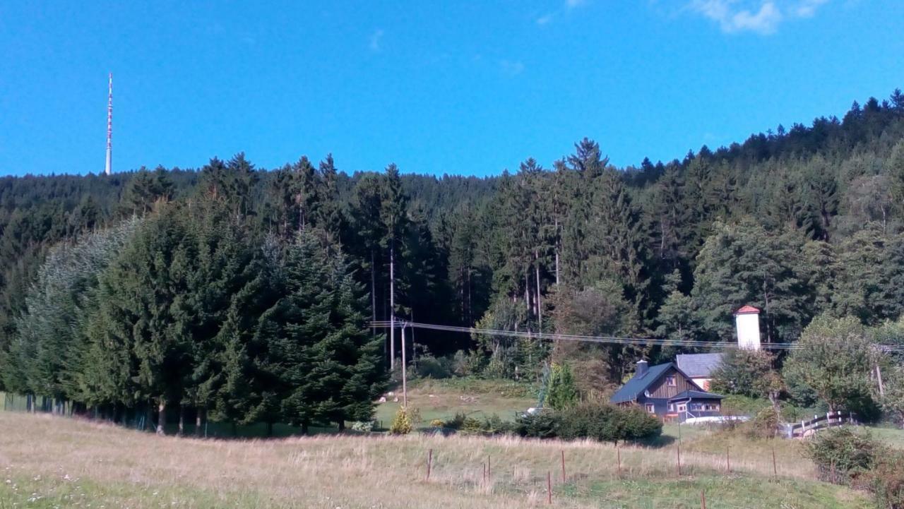 Ferienhaeuschen Blessberg Villa Schalkau Exteriör bild