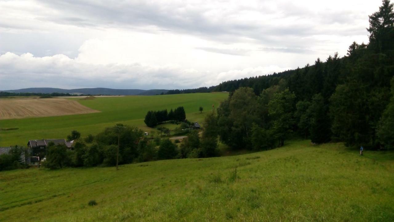 Ferienhaeuschen Blessberg Villa Schalkau Exteriör bild